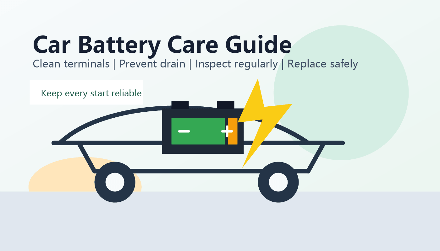 Car Battery Care Guide: Simple Habits for a More Reliable Start - Platrex
