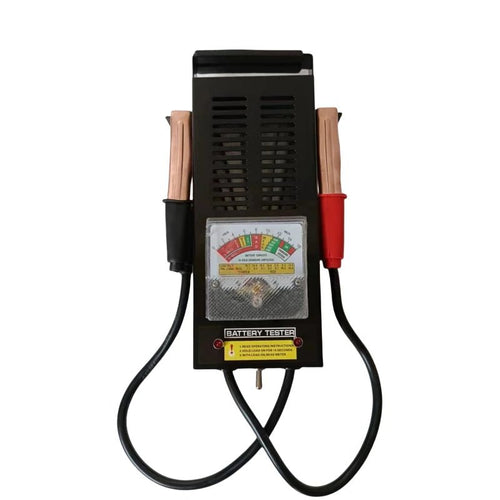 100A Analog Battery Load Tester | 6V 12V Handheld Battery Tester with CCA Chart - Platrex