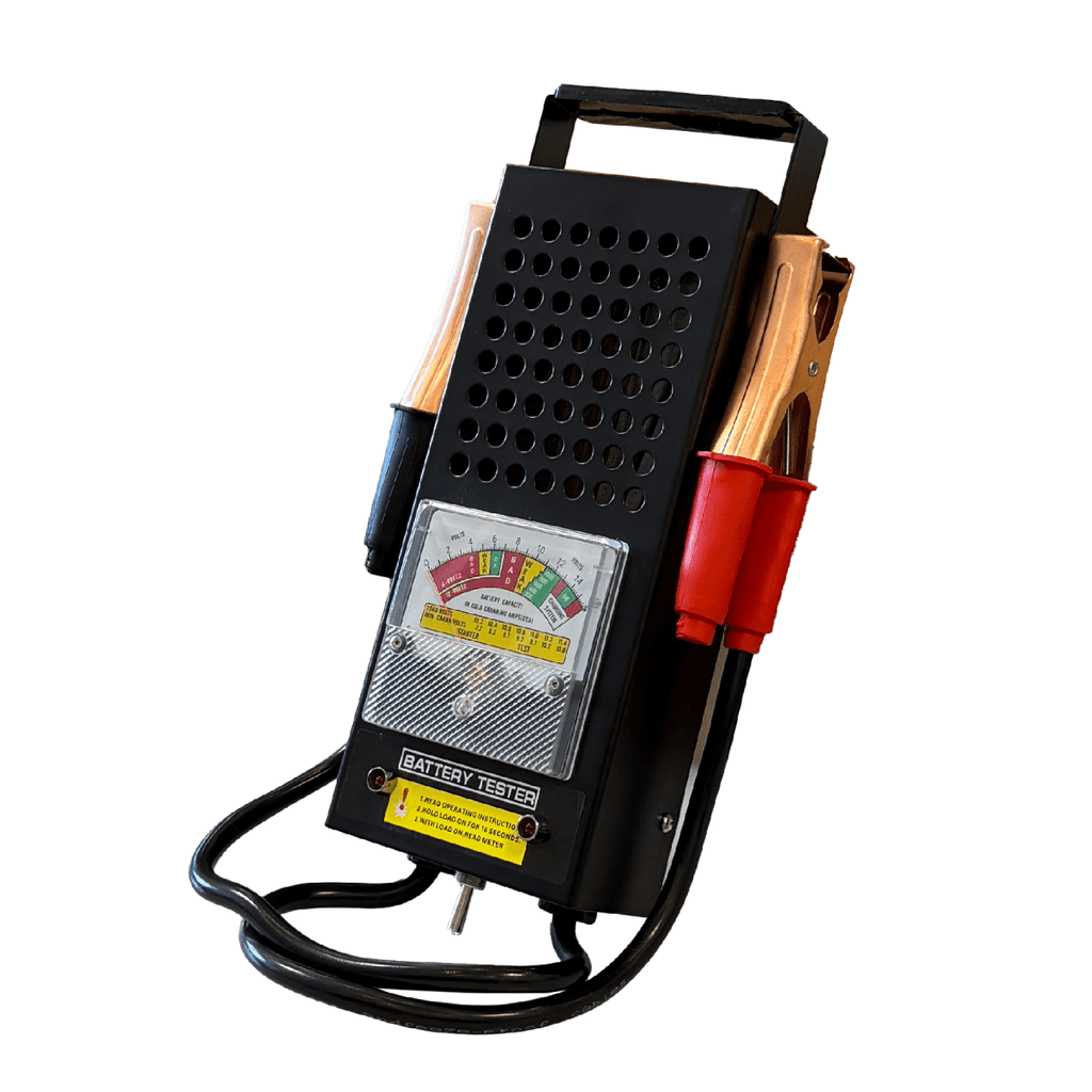 100A Black Analog Professional Car Battery Tester with Handle - Platrex