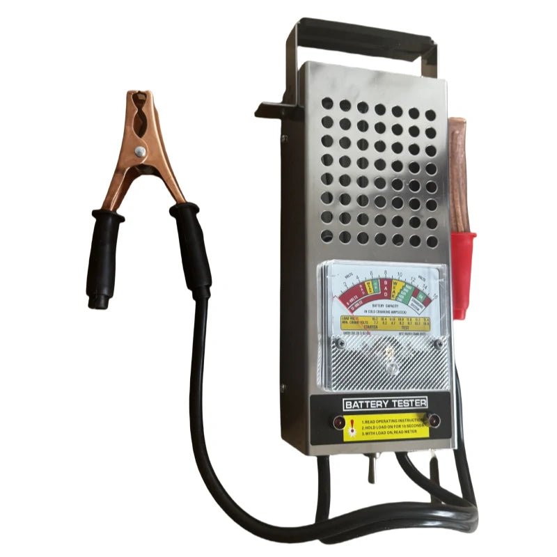 200A Handheld Analog Battery Load Tester | 6V 12V Battery Tester with CCA Chart - Platrex