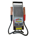 200A Battery Load Tester side view showing copper clamps and stainless steel housing