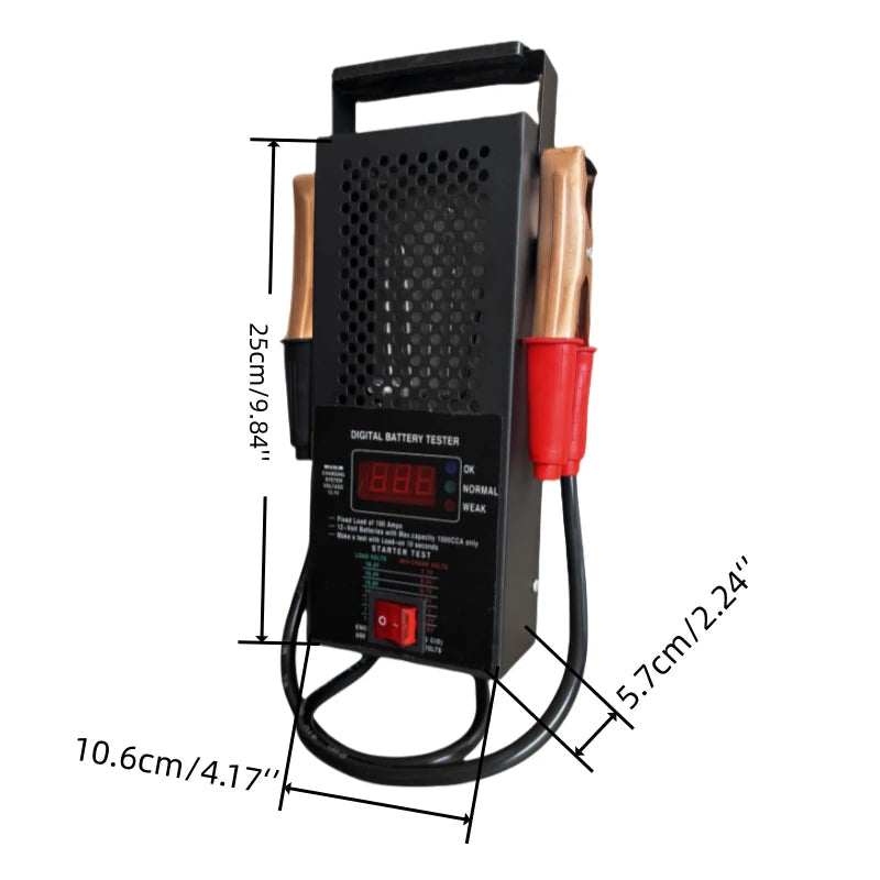 Battery Tester rear view