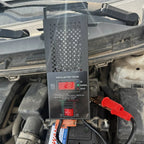 Battery Tester in use