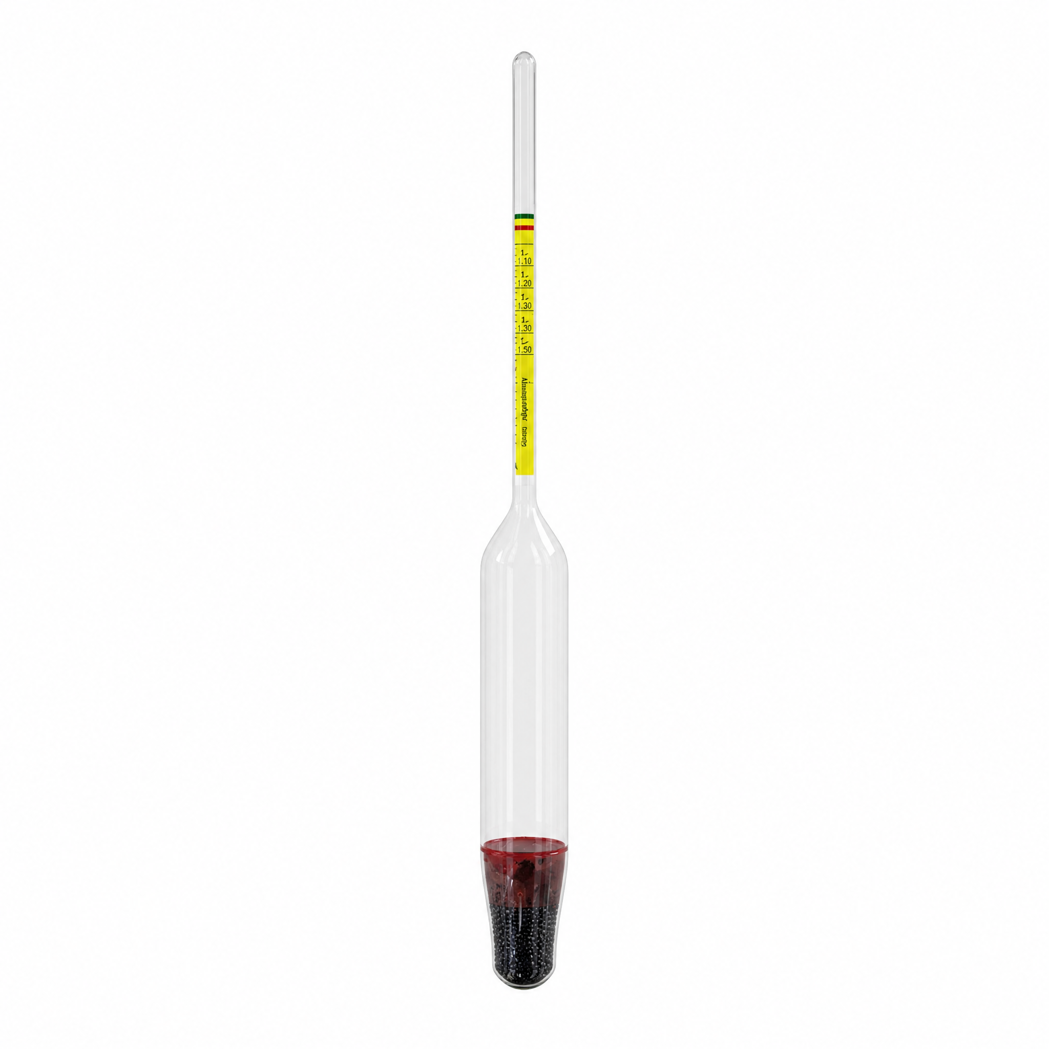 Milk Hydrometer Lactometer 15-40 Glass with Protective Case