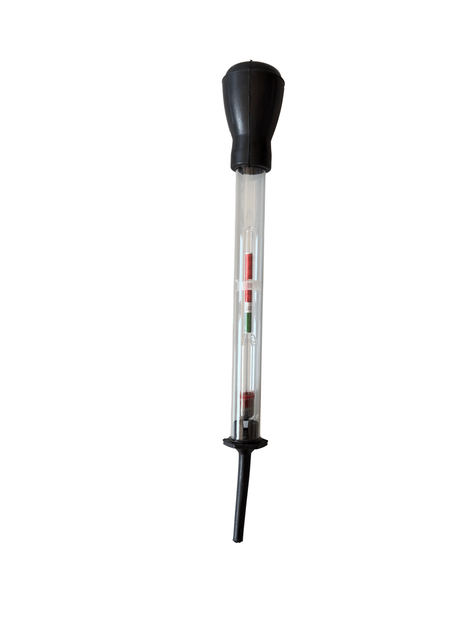 Precision battery hydrometer 1.100-1.300 - Platrex
